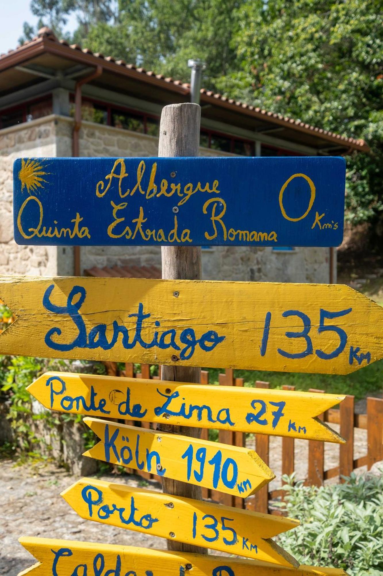 Quinta Estrada Romana - Albergue De Peregrinos Cerdal Kültér fotó